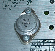 TO-3 power transistor